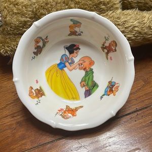 Selandia plastic Disney Snow White and the Seven Dwarves Kids Bowl collector